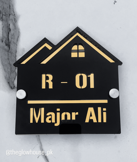 House Shape Customize Outdoor Plate