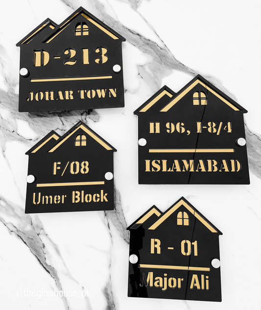 House Shape Customize Outdoor Plate