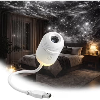 USB Ceiling Moon Earth Projection Atmosphere Light Starry Sky Lamp Night Light Romantic Bedroom Decoration Projector With 6 Lenses